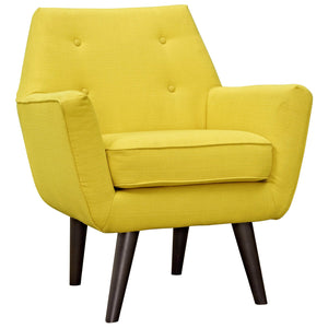 ModwayModway Posit Upholstered Fabric Armchair EEI-2136 EEI-2136-SUN- BetterPatio.com