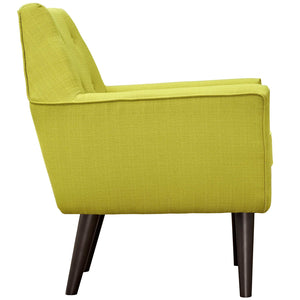 ModwayModway Posit Upholstered Fabric Armchair EEI-2136 EEI-2136-WHE- BetterPatio.com