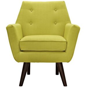 ModwayModway Posit Upholstered Fabric Armchair EEI-2136 EEI-2136-WHE- BetterPatio.com