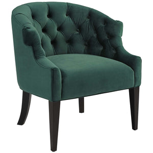 ModwayModway Precept Accent Performance Velvet Armchair EEI-3452 EEI-3452-GRN- BetterPatio.com