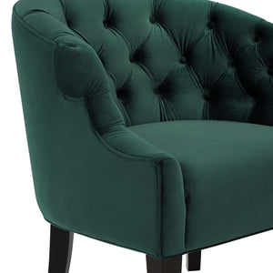 ModwayModway Precept Accent Performance Velvet Armchair EEI-3452 EEI-3452-GRN- BetterPatio.com