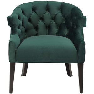 ModwayModway Precept Accent Performance Velvet Armchair EEI-3452 EEI-3452-GRN- BetterPatio.com