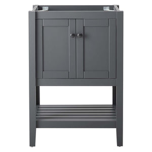 ModwayModway Prestige 23" Bathroom Vanity Cabinet (Sink Basin Not Included) EEI-3919 EEI-3919-GRY- BetterPatio.com