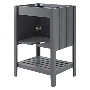 ModwayModway Prestige 23" Bathroom Vanity Cabinet (Sink Basin Not Included) EEI-3919 EEI-3919-GRY- BetterPatio.com