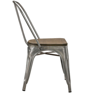 ModwayModway Promenade Bamboo Side Chair EEI-2028 EEI-2028-GME- BetterPatio.com