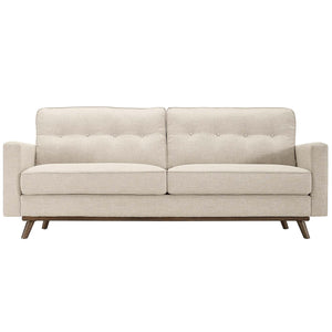 ModwayModway Prompt Upholstered Fabric Sofa EEI-3046 EEI-3046-BEI- BetterPatio.com