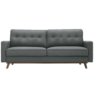 ModwayModway Prompt Upholstered Fabric Sofa EEI-3046 EEI-3046-GRY- BetterPatio.com