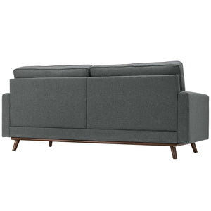 ModwayModway Prompt Upholstered Fabric Sofa EEI-3046 EEI-3046-GRY- BetterPatio.com