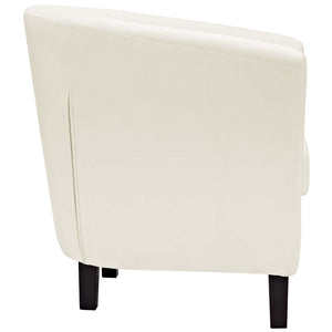 ModwayModway Prospect 2 Piece Performance Velvet Armchair Set EEI-3153 EEI-3153-IVO-SET- BetterPatio.com