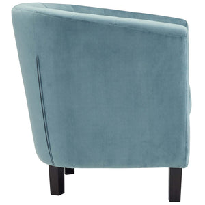 ModwayModway Prospect 2 Piece Performance Velvet Armchair Set EEI-3153 EEI-3153-SEA-SET- BetterPatio.com