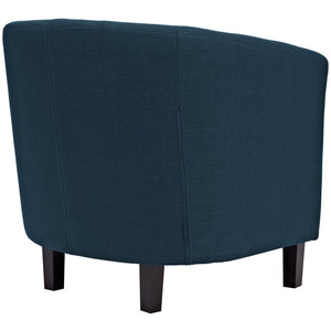 ModwayModway Prospect 2 Piece Upholstered Fabric Armchair Set EEI-3150 EEI-3150-AZU-SET- BetterPatio.com