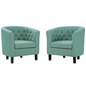 ModwayModway Prospect 2 Piece Upholstered Fabric Armchair Set EEI-3150 EEI-3150-LAG-SET- BetterPatio.com