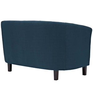 ModwayModway Prospect 2 Piece Upholstered Fabric Loveseat and Armchair Set EEI-3148 EEI-3148-AZU-SET- BetterPatio.com