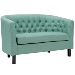 ModwayModway Prospect 2 Piece Upholstered Fabric Loveseat and Armchair Set EEI-3148 EEI-3148-LAG-SET- BetterPatio.com