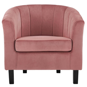 ModwayModway Prospect Channel Tufted Performance Velvet Armchair EEI-3188 EEI-3188-DUS- BetterPatio.com