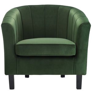 ModwayModway Prospect Channel Tufted Performance Velvet Armchair EEI-3188 EEI-3188-EME- BetterPatio.com