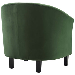 ModwayModway Prospect Channel Tufted Performance Velvet Armchair EEI-3188 EEI-3188-EME- BetterPatio.com