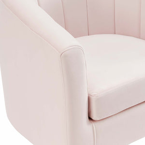 ModwayModway Prospect Channel Tufted Performance Velvet Armchair EEI-3188 EEI-3188-PNK- BetterPatio.com