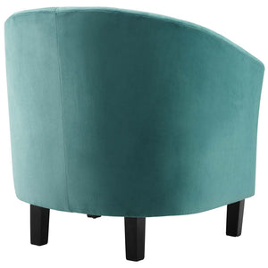 ModwayModway Prospect Channel Tufted Performance Velvet Armchair EEI-3188 EEI-3188-TEA- BetterPatio.com