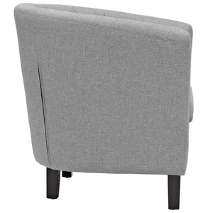 ModwayModway Prospect Upholstered Fabric Armchair EEI-2551 EEI-2551-LGR- BetterPatio.com