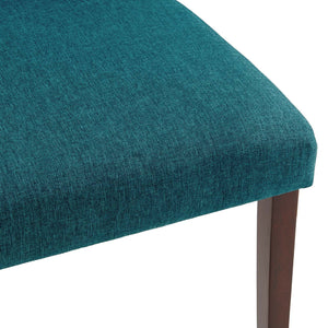 ModwayModway Prosper Upholstered Fabric Dining Side Chair Set of 2 EEI-3618 EEI-3618-TEA- BetterPatio.com