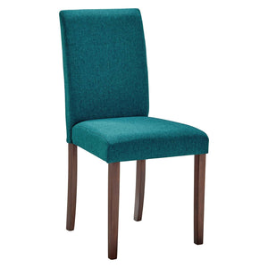 ModwayModway Prosper Upholstered Fabric Dining Side Chair Set of 2 EEI-3618 EEI-3618-TEA- BetterPatio.com