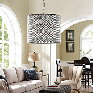 ModwayModway Prosperity Chandelier EEI-2115 EEI-2115-BRN- BetterPatio.com