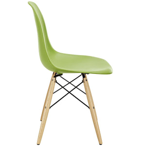 ModwayModway Pyramid Dining Side Chair EEI-180 EEI-180-LGN- BetterPatio.com