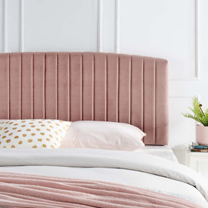 ModwayModway Rebecca Performance Velvet Twin Headboard MOD-6140 MOD-6140-DUS- BetterPatio.com