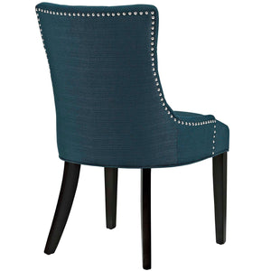 ModwayModway Regent Dining Side Chair Fabric Set of 2 EEI-2743 EEI-2743-AZU-SET- BetterPatio.com
