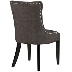ModwayModway Regent Dining Side Chair Fabric Set of 2 EEI-2743 EEI-2743-BRN-SET- BetterPatio.com