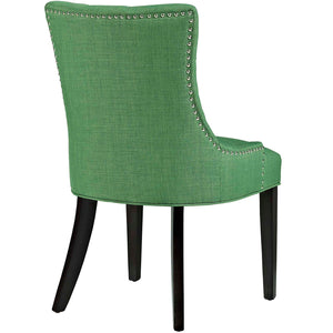 ModwayModway Regent Dining Side Chair Fabric Set of 2 EEI-2743 EEI-2743-GRN-SET- BetterPatio.com