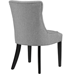 ModwayModway Regent Dining Side Chair Fabric Set of 2 EEI-2743 EEI-2743-LGR-SET- BetterPatio.com