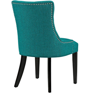 ModwayModway Regent Tufted Fabric Dining Side Chair EEI-2223 EEI-2223-TEA- BetterPatio.com
