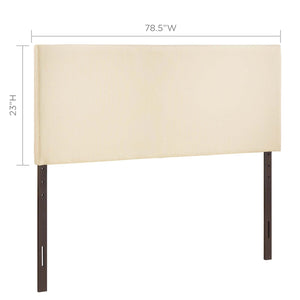 ModwayModway Region King Upholstered Fabric Headboard MOD-5212 MOD-5212-IVO- BetterPatio.com