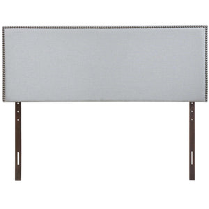 ModwayModway Region Nailhead Full Upholstered Headboard MOD-5217 MOD-5217-GRY- BetterPatio.com