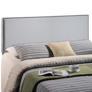 ModwayModway Region Nailhead Full Upholstered Headboard MOD-5217 MOD-5217-GRY- BetterPatio.com