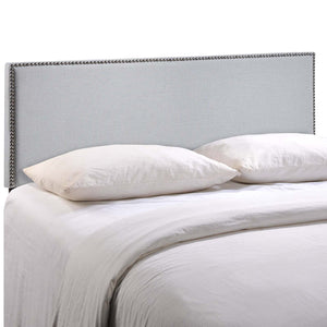 ModwayModway Region Nailhead Full Upholstered Headboard MOD-5217 MOD-5217-GRY- BetterPatio.com