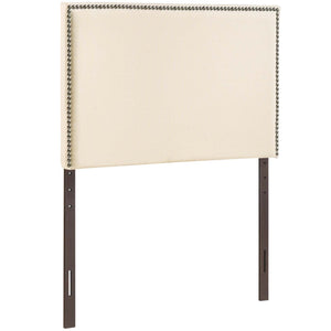 ModwayModway Region Nailhead Twin Upholstered Headboard MOD-5218 MOD-5218-IVO- BetterPatio.com