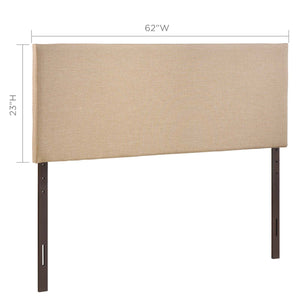 ModwayModway Region Queen Upholstered Headboard MOD-5211 MOD-5211-CAF- BetterPatio.com