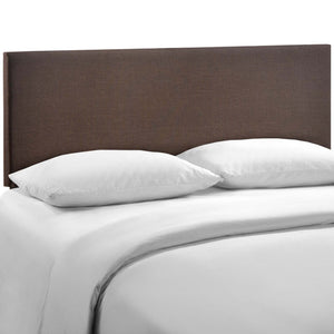 ModwayModway Region Queen Upholstered Headboard MOD-5211 MOD-5211-DBR- BetterPatio.com