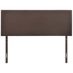 ModwayModway Region Queen Upholstered Headboard MOD-5211 MOD-5211-DBR- BetterPatio.com