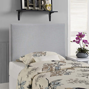 ModwayModway Region Twin Upholstered Fabric Headboard MOD-5214 MOD-5214-GRY- BetterPatio.com