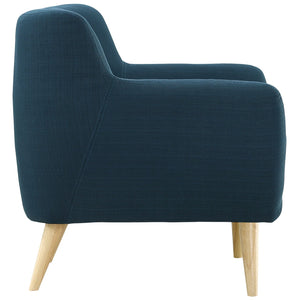 ModwayModway Remark Upholstered Fabric Armchair EEI-1631 EEI-1631-AZU- BetterPatio.com