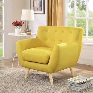 ModwayModway Remark Upholstered Fabric Armchair EEI-1631 EEI-1631-SUN- BetterPatio.com