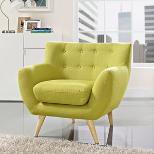 ModwayModway Remark Upholstered Fabric Armchair EEI-1631 EEI-1631-WHE- BetterPatio.com