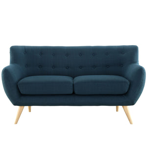 ModwayModway Remark Upholstered Fabric Loveseat EEI-1632 EEI-1632-AZU- BetterPatio.com