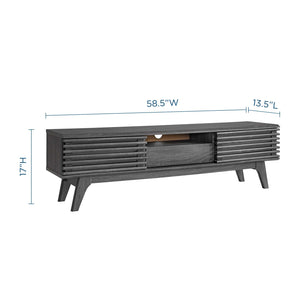 ModwayModway Render 59 TV Stand EEI-2541 EEI-2541-CHA- BetterPatio.com