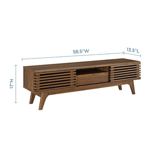 ModwayModway Render 59 TV Stand EEI-2541 EEI-2541-WAL- BetterPatio.com