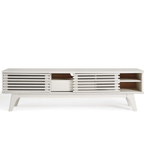 ModwayModway Render 59 TV Stand EEI-2541 EEI-2541-WHI- BetterPatio.com